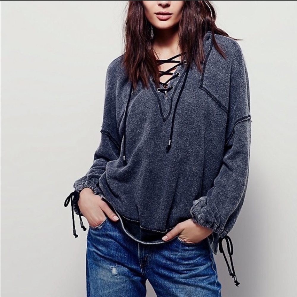 Free people oversized hoodie